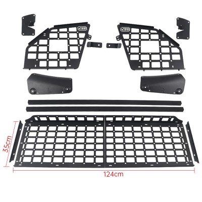Molle Panel Storage Shelf For Ford Edge 2015-2021(Not Suitable For Rear Window With Speakers)