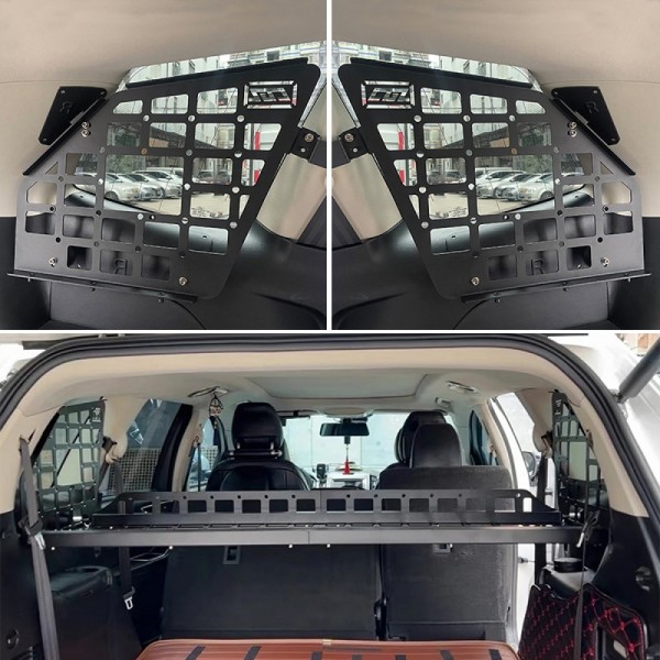 Not Suitable For Rear Window With Speakers!!!Molle Panel Storage Shelf For Ford Edge 2015-2021