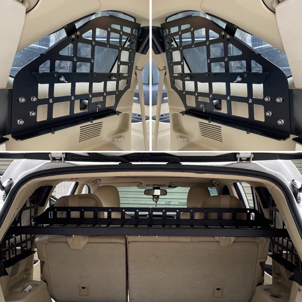 Car Trunk Storage Panel Shelf Molle Panel Storage Shelf For TOYOTA Highlander 2015-2019