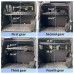 Car Trunk Storage Panel Shelf Molle Panel Storage Shelf For Jeep Wrangler JK 4 Door 2007-2017