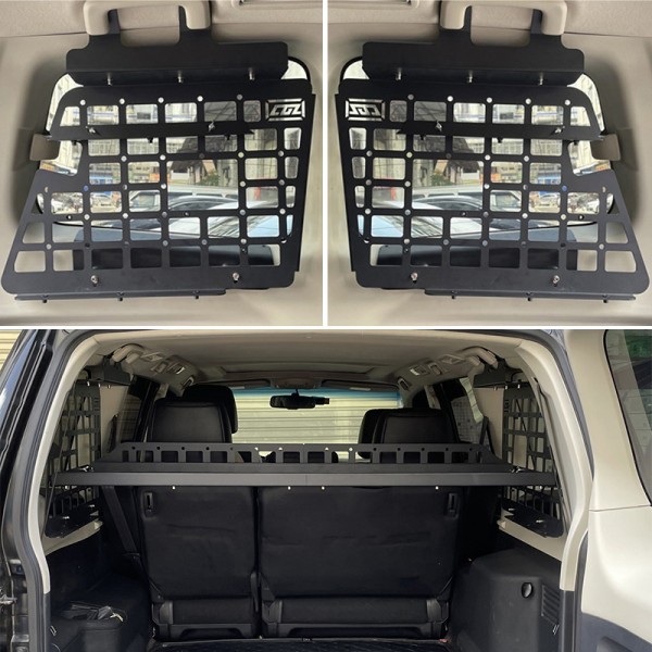 Car Trunk Storage Panel Shelf Molle Panel Storage Shelf For Mitsubishi Pajero V93/V97 2015-2021