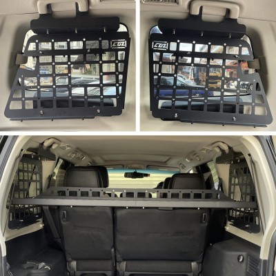 Car Trunk Storage Panel Shelf Molle Panel Storage Shelf For Mitsubishi Pajero V93/V97 2015-2021