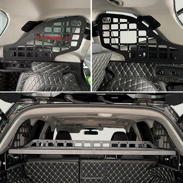 Car Trunk Storage Panel Shelf Molle Panel Storage Shelf For Subaru Forester 2019-2024