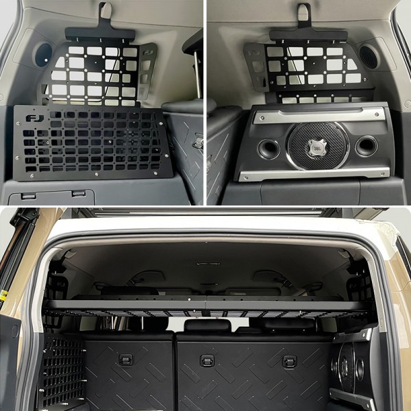 Car Trunk Storage Panel Shelf Molle Panel Storage Shelf For Toyota FJ Cruiser 2006-2018